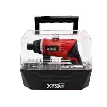 X-Power Kcs626-P49PCS 3.6V Chargeable Lithium Battery Operated Electric Cordless Screwdriver Power Tools Set/Folded Handle - Taizhou Precision Abrasive Tools Trade Co., Ltd. - China