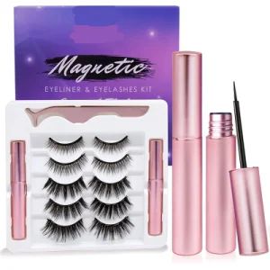 Wholesale 5 Pairs Magnetic Eyeliner and Lashes with Reusable Lashes - GOOD SELLER CO., LTD. - China