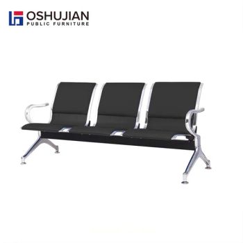Waiting Row Chairs Waiting Row Chairs Color Black Origin China Condition New Folded Unfolded Model NO. 820GA Trademark - Guangdong Oshujian Furniture Co., Ltd. - China
