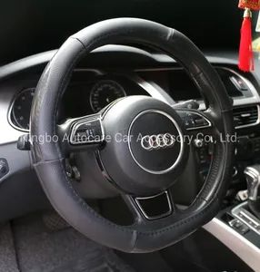 Steering Wheel Cover Carbon Fiber Steering Wheel Cover Origin China Brand Autocare Model NO. 3033A Size S/M/L/XL/XXL HS Code - Ningbo Autocare Car Accessory Co., Ltd. - China