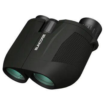 Green Black Raccoon 10X25 Compact Binoculars Bak4 Prism Fmc HD Portable Precision Optics - Suncore(guangdong) Optics Tech inc - China