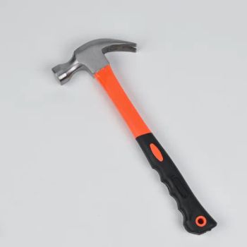 Zhixin Manufacturer Professional 8oz16oz20oz32oz Carbon Steel Claw Hammer Hand Tool Fiberglass Handle Claw Hammer - Ningbo Zhixin Metal Product Co., Ltd - China