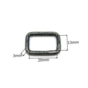 Wholesale Black Rectangle Iron Belt Buckles Square Ring Loop for Handbags - KONGSUN INDUSTRY (HK) LIMITED - China