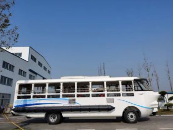 12m Leisure Pontoon Passenger Boat Amphibious Craft Watercraft Amphibious Boat for Sale - Sinobio(Dalian)Import & Export Co., Ltd - China