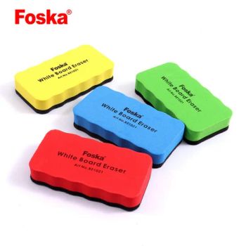 Foska Ergonomic Design Premium Quality EVA Wavy Dry Eraser Whiteboard Erasers - Anhui Sunshine Stationery Co., Ltd. - China