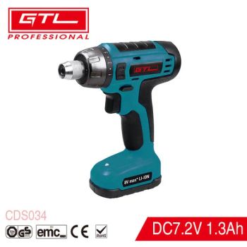 Professional Cordless Screwdriver 7.2V Rechargeable Electric Screwdriver (CDS034) - CHINA GTL TOOLS GROUP LTD. - China