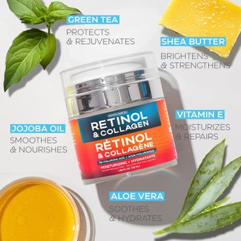 Retinol Cream for Face with Hyaluronic Acid, Collagen Day & Night Moisturizer for Women and Men, Age Solution Cream - Njang Investments Limited - Kenya