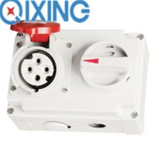 Mechanical Interlock Socket with Switches for Industrial Application QX7275  - Zhejiang Qixing Electric Technology Co., Ltd. - China