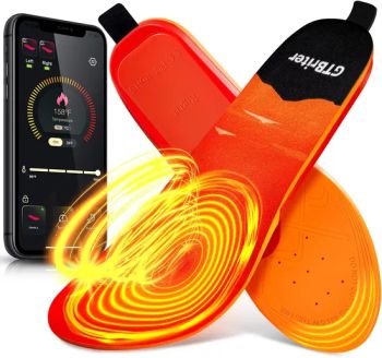 Custom USB Heating Waterproof Men s Shoe Insoles Rechargeable and Removable for Sports Entertainment for Skiing Hunting Hiking - Shenzhen Simcos Technology Co., Ltd. - China
