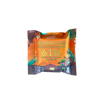 CAU Organic 61% Dark Chocolate Bar from Bali | Premium High Cocoa Chocolate | 40g from PT. Cau Coklat Internasional CAU Organic 61% Dark Chocolate Bar from Bali | Premium High Cocoa Chocolate | 40g - PT. Cau Coklat Internasional - Indonesia