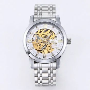 Mechanical Watches for Men Custom Your Logo Stainless Steel Watch - Guangzhou Weiya Watch Co., Ltd. - China