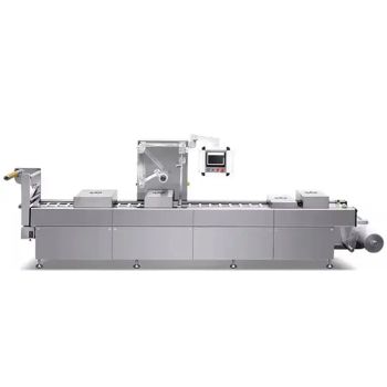 Full Automatic Vacuum Stretch Film Packing Machine Thermoforming Machine Meat Sausage - Shandong Pengzheng Machinery Co., Ltd - China