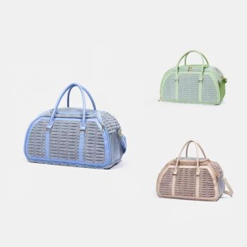 PU Pet Carriers with Custom Logo Portable Backpack Breathable Mesh - GoldenHour Innova Co., Ltd. - China