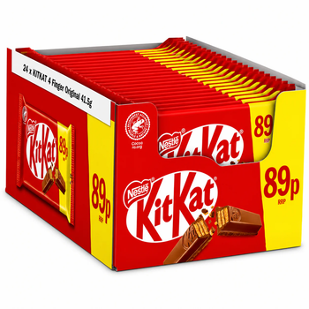 Authentic KitKat 41.5g Smooth Milk Chocolate Wafer Fresh Production Excellent Quality Wholesale Price Export - PLANETE COMMERCE - France
