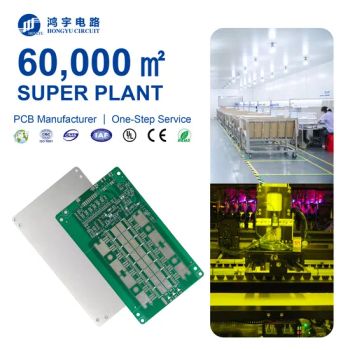 RoHS Compliant Single-Sided Aluminum PCB - 150º C Tg for Motor Controllers - Jiangxi Hongyu Circuit Technology Co., Ltd. - China
