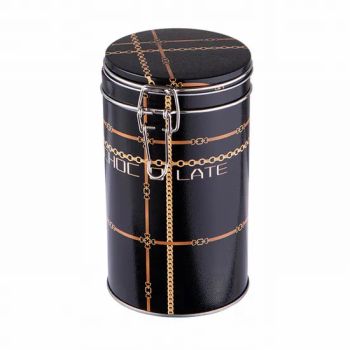 Tea Dried Fruit Coffee Beans Sealed Tinplate Storage Cans for Snack Food - Xiamen Ronghelin Import & Export Company Limited - China