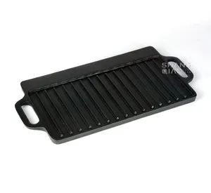 Outdoor Cookware Grill Plate Cast Iron Griddle - Hebei Shangqiao Imp. & Exp. Co., Ltd. - China