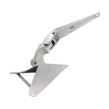 Multiple Sizes Boat Hinged Plough Anchor Marine Grade Stainless Steel 316 Boat Docking Cqr Anchor - Shenxian Shenghui Stainless Co., Ltd. - China