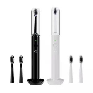 Customized Smart Sonic Toothbrush Soft Bristles Ipx7 UV Light Wireless Electric Toothbrush Pressure Sensor Replacement Heads - Ivory Tiger Technology (Shenzhen) Co., Ltd. - China