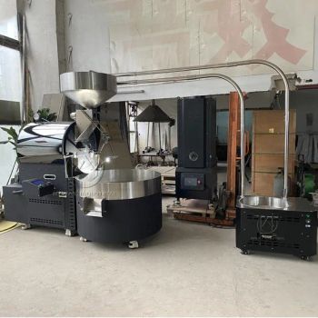 Hw-17kg Smart Touch Screen Gas Heating Double Drum Cast Iron Stainless Steel Hot Air Heating Coffee Roasting Machine Coffee Roaster Bakery Equipment - Henan Hyway Industrial Equipment Co., Ltd. - China