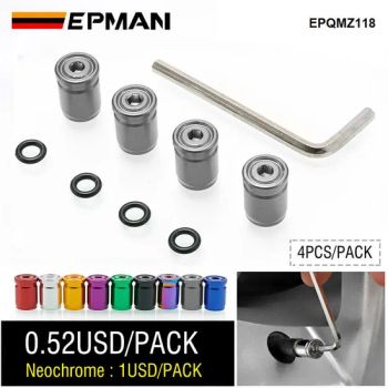 Epman Car Tire Valve Stem Caps 4PCS/Pack Auto Wheel Tyre Air Stems Cover Anti-Theft Dust-Proof Colored Bling Aluminum Valve Stem Caps Epqmz118 - Ruian Ep International Trade Co., Ltd. - China