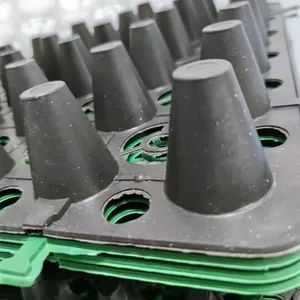 Roof Garden Green Sheet Hydrophobic Board HDPE Plastic Storage and Drainage Board - Taian Wdf Polymer Composites Co., Ltd. - China