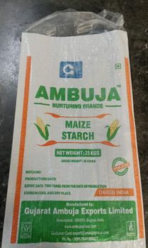 CORN STARCH Net Weight 19 Mt Gmo Status Non Gmo Packaging 25 Kg Pp Bags Bag Type Without - Gujarat Ambuja Exports Limited - India