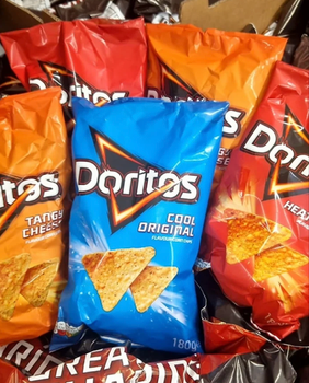 Doritos Tortilla Chips 180g – Cool Original, Tangy Cheese, Fully Loaded Nachos & Flame Grilled Whopper (12 Packs per Carton) - Sosa Merchant Solutions - Austria
