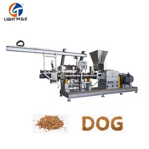 Dry/Wet Pet Food Pellet Processing Making Extruder Machine Dog Food Machine - Shandong Light M & E Co., Ltd. - China