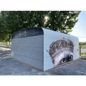 SC030 Customized Size Carport Outdoor Shelter Canopies Carport Sheet Metal Garage - Tianjin Weiming Industrial & Trading Co., Ltd. - China