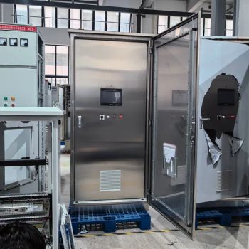 Outdoor Double-Door PLC Control Cabinet Made of 304 Stainless Steel for Sewage Treatment Plants - Hangzhou Dagang Electric Co., Ltd. - China