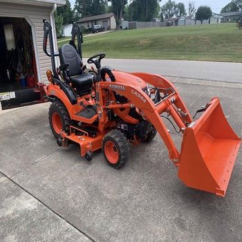 Kubota BX2380 Compact Tractor with Front Loader 4WD 23HP Diesel Engine for Farm Landscaping Garden Work from Smart Agri GmbH Kubota BX2380 Compact Tractor with Front Loader 4WD 23HP Diesel Engine for Farm Landscaping Garden Work - Smart Agri GmbH - Germany