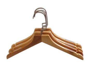Factory Clothes Coat Hangers Shirt Sweater Wooden Hanger OEM Yes MOQ 1000 Trademark FD Origin Jiangsu Model NO. NF8316 HS Code - Suzhou Fairy Daily Products Co., Ltd. - China