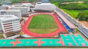 Through Multiple Checks High Security Rubber Running Track for Key Universities - Guangdong Like New Materials Co., Ltd - China