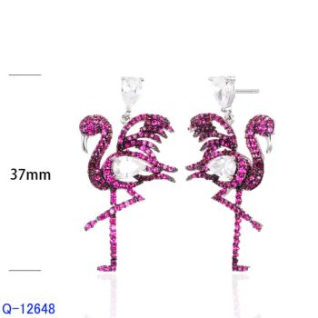 New Design 925 Sterling Silver Fashion Jewelry Zirconia Drop Earrings for Women - YLY JEWELLERY CO., LTD. - China