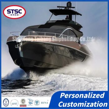 China 99 Persons 25m Aluminium High Speed Passenger Ferry Boat for Sale - Reliable Operation in Challenging Water Conditions with Proven Track Record - Shandong Taibang Shipbuilding Co., Ltd. - China