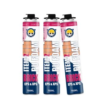 Gorvia Item-Z 750ml Quick-Setting PU Foam Adhesive for Masonry Surfaces (Stone/Brick) - Shanghai Gorcci Sealing Material Co., Limited - China