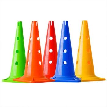 Plastic Agility Cones for Outdoor Activity Games 38cm PVC Traffic Cone Football Soccer Training Cones - Danyang Huasheng Sporting Goods Co., Ltd - China