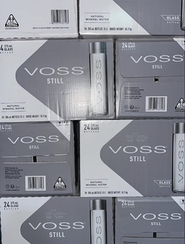 TOP RATED VOSS Still & Sparkling Natural Mineral Water Premium Glass & PET Bottles ON SALE - Sosa Merchant Solutions - Austria