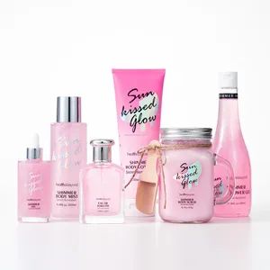Custom Logo Vegan Bliw Oil Bronze Glitter Shine Shimmer Body Care Set - Health & Beyond Health Technology (Suzhou) Co.,Ltd - China