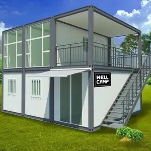 Prefabricated Folding Container House Glass Wall Sunroom - Mic-Tech (Wuxi) Co., Ltd - China