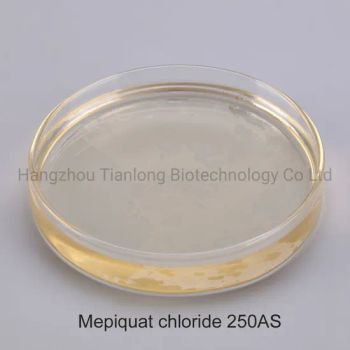 Plant Growth Regulator Mepiquat Chloride 50AS,250AS HS Code 3808 Shape Powder Trademark TOP AGRO Model NO. 50AS,250AS Classification - Hangzhou Tianlong Biotechnology Co Ltd - China