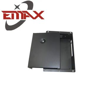 Bright Black Powder Coating Sheet Metal Bending Parts Weight 5lbs Trademark EMAX Model NO. Emax-53 HS Code 8432900000 Power Source - Hangzhou Emax Industrial Co., Ltd. - China