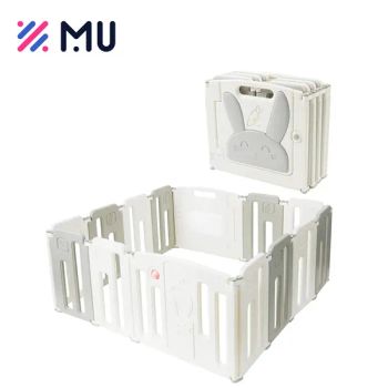 Colorful Folding Baby Kid's Indoor Safe Fences Plastic Playpen - Market Union Co. Ltd. - China