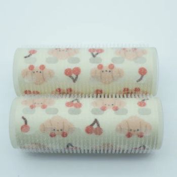 Colorful Printed Design Hair Rollers for All Hair Types Type Ellipse Origin China Trademark OEM HS Code 96159000 Specification - Ningbo Woson Plastic Product Co., Ltd - China