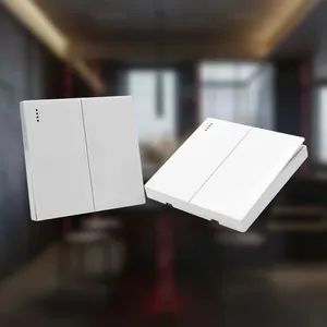 Panel Switch Electrical British Standard 2 Gang Double 10A Switched Sockets - Foshan Nanhai Guanglong Electrical Appliance Factory - China