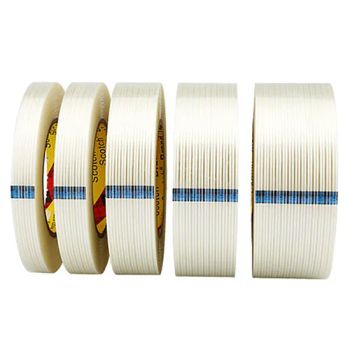Transparent Self Adhesive Reinforced Strapping Fiberglass Filament Tape for Heavy Packing - Xiamen Aimo technology Co., Ltd. - China