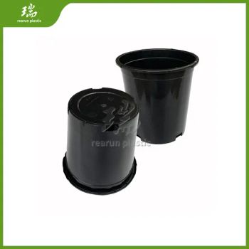 Rearun Garden Decoration Plastic Pot China Manufacturing Thermoforming Flower Pots, Round Nursery Pots, Black Plastic Garden Planter - Qingdao Rearun Industrial Co., Ltd. - China