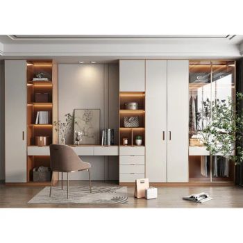 Contemporary Bedroom Furniture Wardrobe with Modular Closet Organizers - Guangzhou BOCCER Furniture Co., Ltd - China