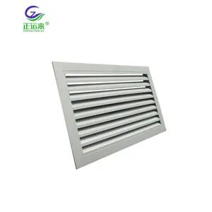 Aluminum Alloy Adjustable Double-Layer Louver Central Air Conditioning Air Outlet Fresh Air System Movable Buckle Plate Modern - Dezhou Zhengyun Air Conditioning Equipment Co., Ltd. - China
